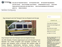 Tablet Screenshot of pettransporteu.com